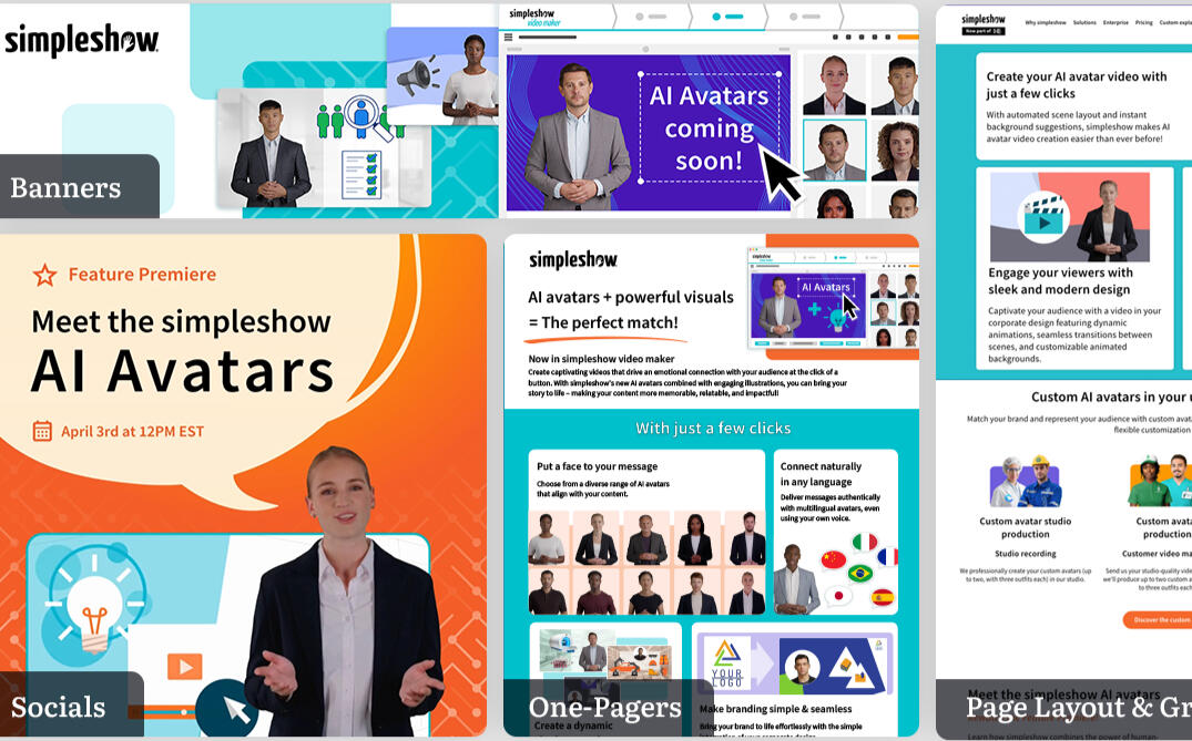 Feature Marketing Graphics