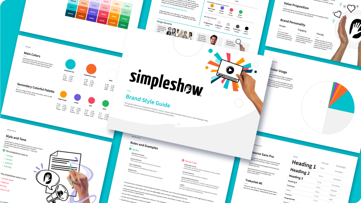 Brand Design for simpleshow